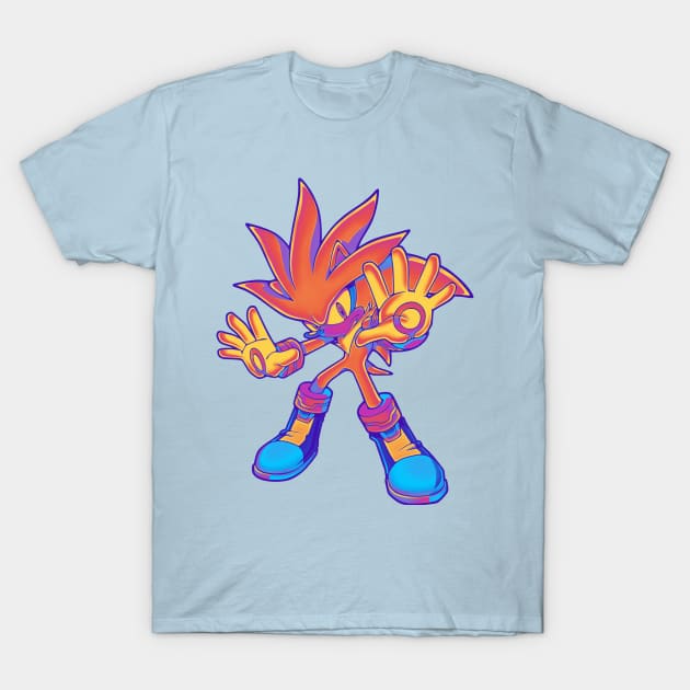 Sonic Transformation T-Shirt by Zet Art